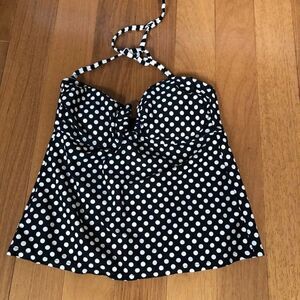 Catalina Polka Dot Womens Tankini Swim 4-6